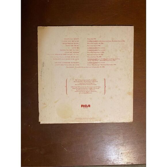 Vintage 1973 Elvis Presley vinyl - Picture 2 of 10